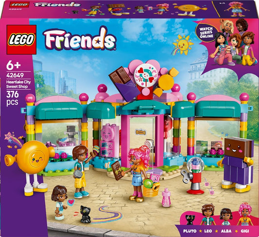 LEGO® Friends Sklep ze słodyczami w Heartlake City (42649), 376 elementów