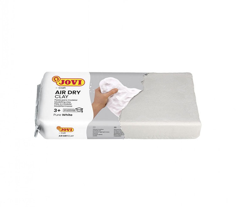 Masa plastyczna JOVI, 500 g, biała