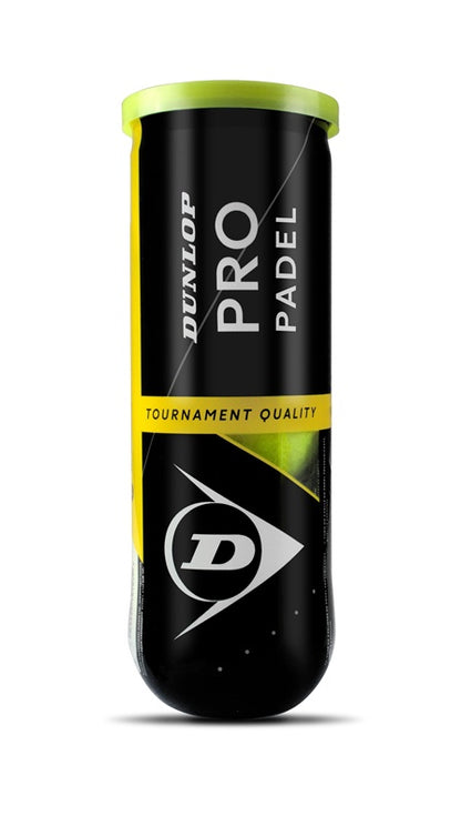 Piłki do padla Dunlop PRO Padel, 3 szt.