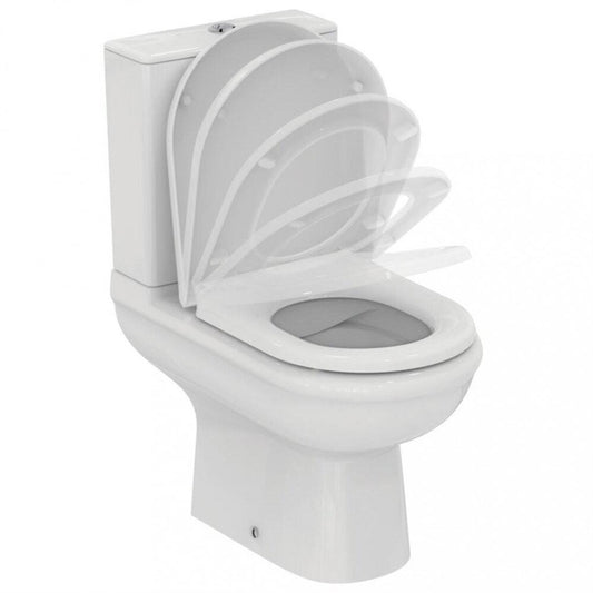 Kompakt WC stojący Ideal Standard Exacto, z deską, 360x625 mm