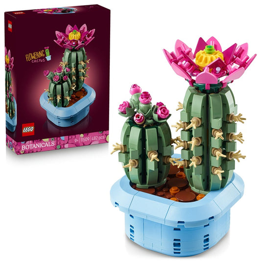 Konstruktor LEGO® Botanical Collection Kaktus 11509, 482 elem.