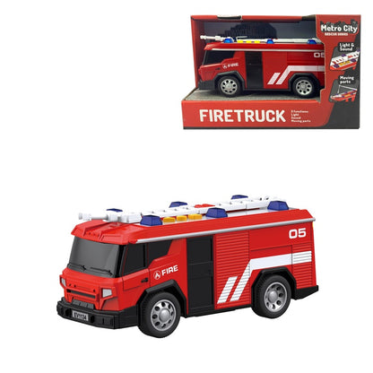 Žaislinė gaisrinė mašina Rescue Series 42-WY1134, raudona