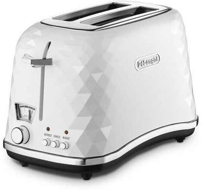 Toster De'Longhi Brillante CTJ 2103.W, biały