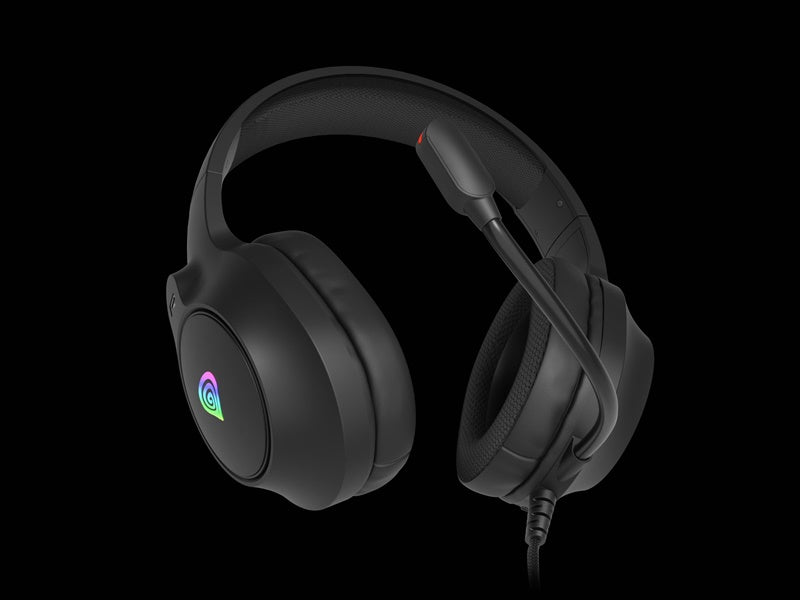 SŁUCHAWKI DLA GRACZY GENESIS NEON 213 RGB CZARNE