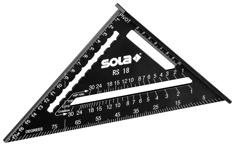 Kątownik stolarski SOLA 18 cm