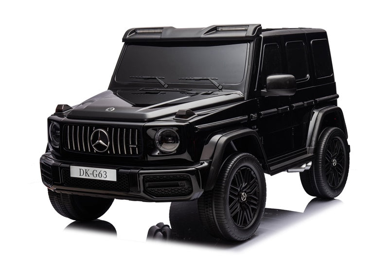 Samochód elektryczny dla dzieci Mercedes G63, biały/czarny/