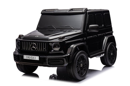 Samochód elektryczny dla dzieci Mercedes G63, biały/czarny/