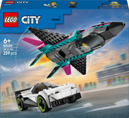 Konstruktor LEGO® City Odrzutowiec wyścigowy 60489, 259el.
