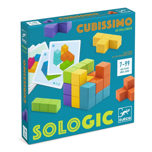 Medinių figūrų gaminimo rinkinys Djeco Cubissimo
