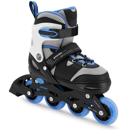 Riedučiai Spokey Trixie 944630, mėlyni/juodi, 35-38
