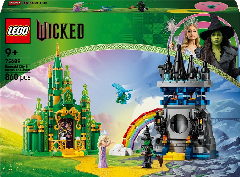 Konstruktorius LEGO® Wicked Emerald City&Kiamo Castle 75689
