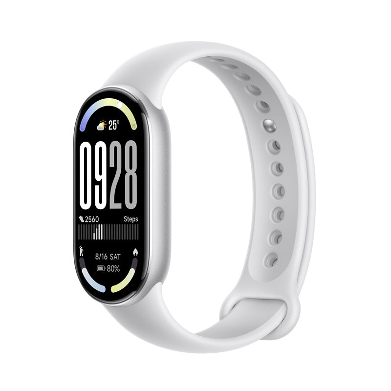 APYR IŠMANXIAOMI SMART BAND 10 SIDABRO