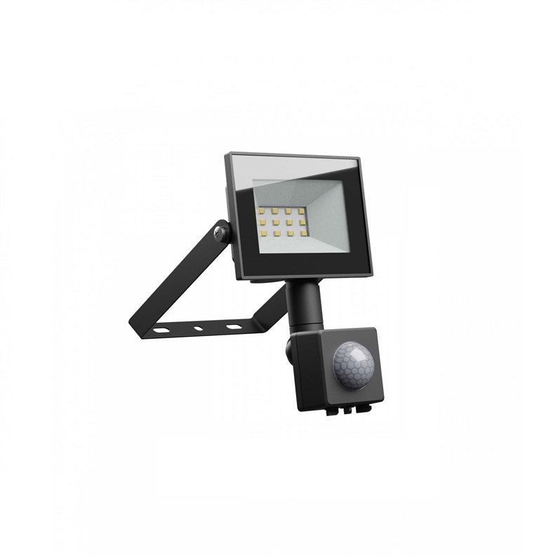 PROŽEKTORIUS LAUKO LED SU JUDESIO DAVIKLIU 10W 230V NW IP44