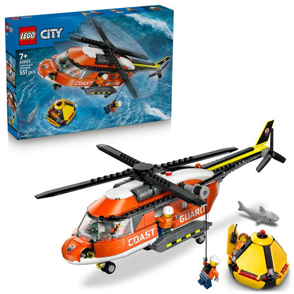 Konstruktorius LEGO® City sraigtasparnis 60503, 551 vnt.