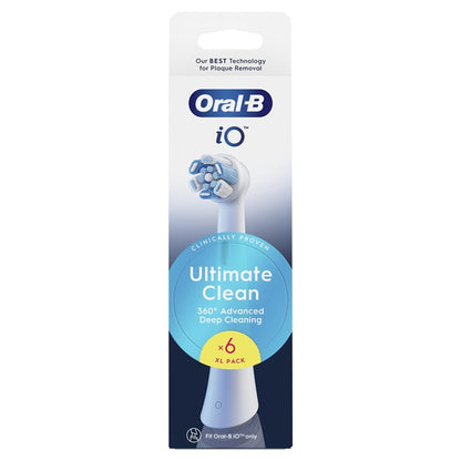 Dantų šepetėlio galvutė Oral-B iO Ultimate clean, 6 vnt.