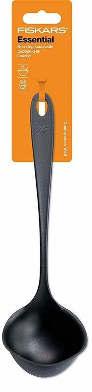 Szufelka Fiskars, 28 cm, czarna, plastik