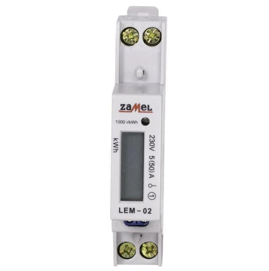 LICZNIK ENERGII ELEKTRYCZNEJ CYFROWY 1F LEM-02
