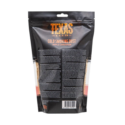 Dulkės šaltam rūkymui Texas Club, cinamono medis, 0.5 kg