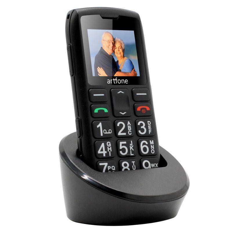 Mobilusis telefonas Artfone C1+, juodas