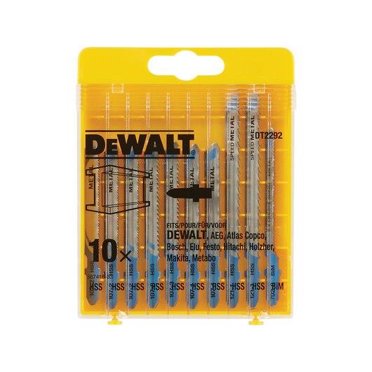 Zestaw brzeszczotów do metalu DeWalt 10 szt. DT2292-QZ