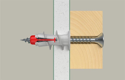 Kołek rozporowy Fischer DuoBlade, 29 mm x 4.5 mm, 20 szt.