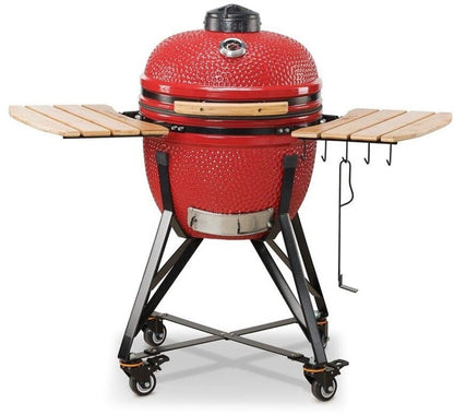 Grill Kamado Bono Limited TQ0025, czerwony, 64 cm