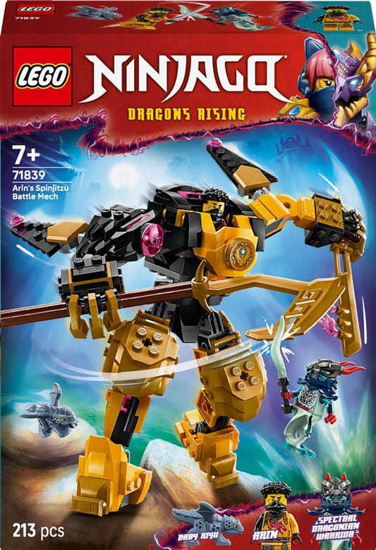 Konstruktorius LEGO® Ninjago Arin's Spinjitzu Battle Mech