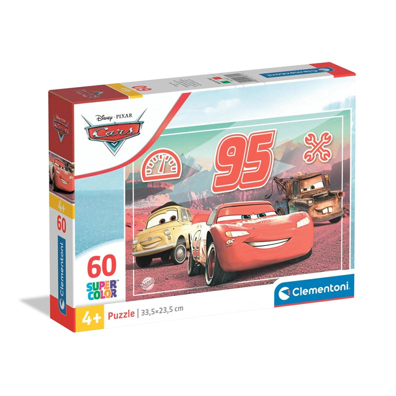 Dėlionė Clementoni SuperColor Cars 26317, 60 vnt.