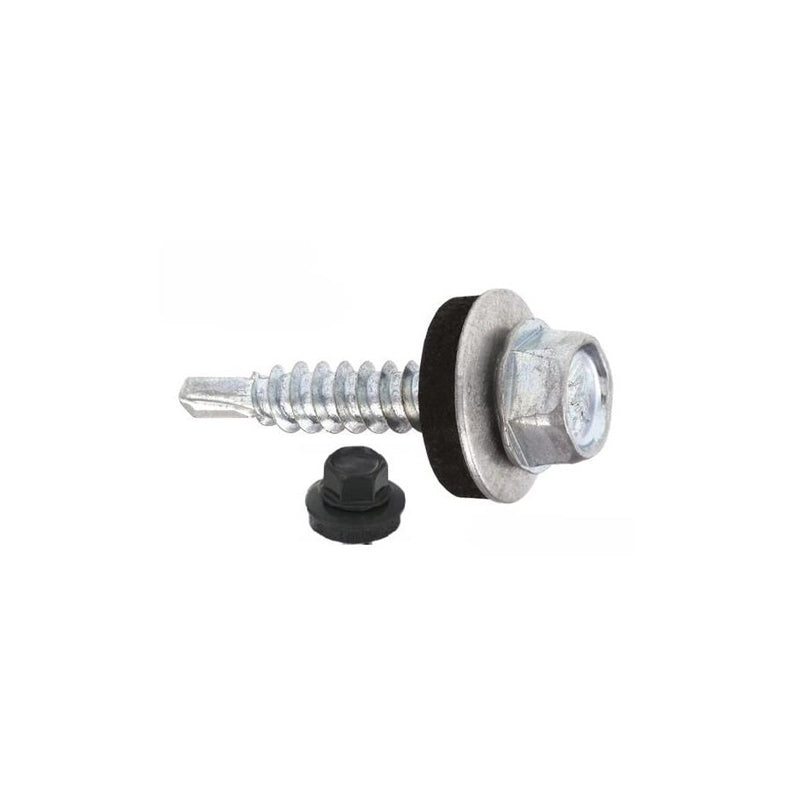 Wkręt samowiercący Wkret-Met WSBP, RAL7016, 4.8 x 19 mm, 250 szt.