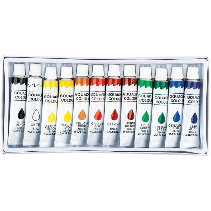GUAŠAS METAL TŪBELĖSE 12VNTX12ML 83551