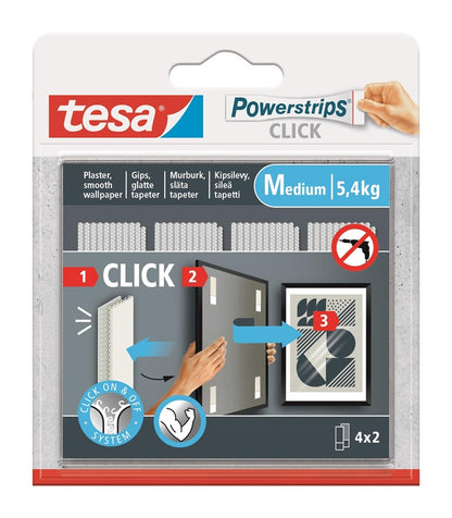Taśma Tesa Power-Strips 77721 dwustronna 0.06m x 2cm