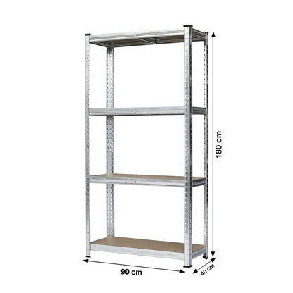 STORAGE SHELF 180X90X40CM 125KG