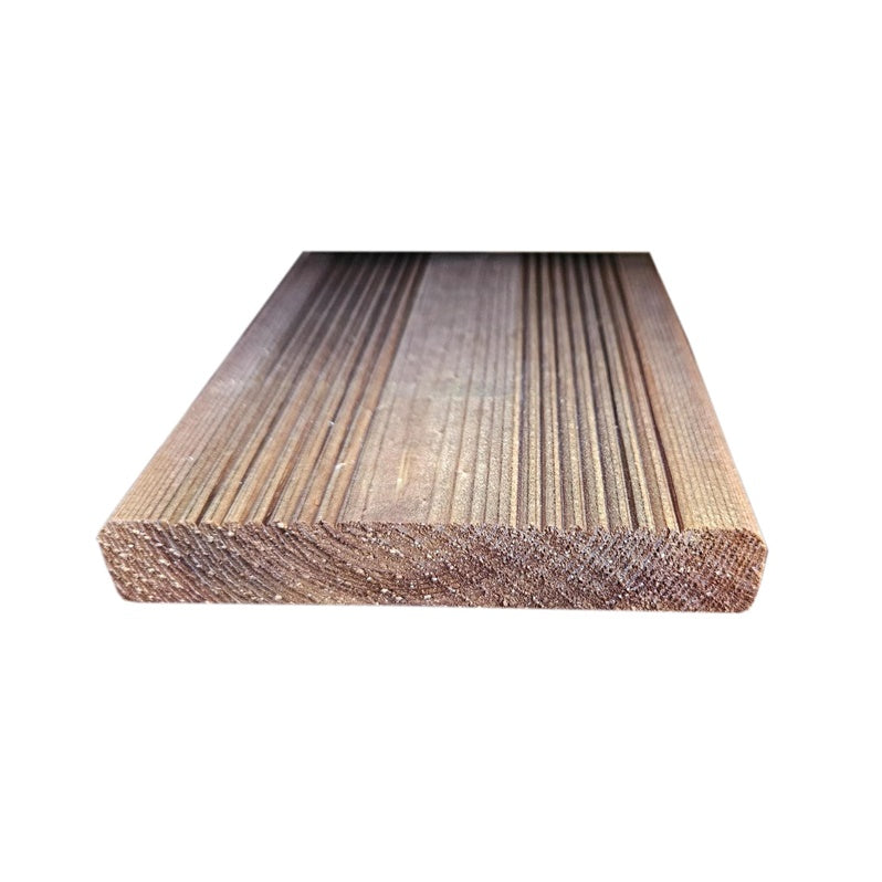Terasų lenta, 21x120x3000 mm, impregnuota, ruda