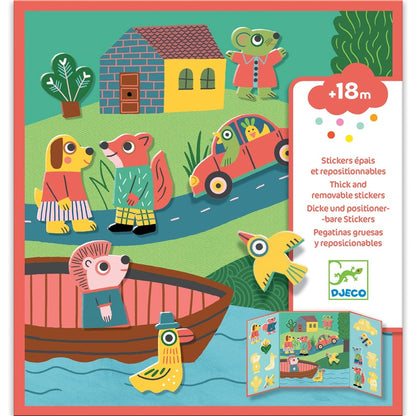 Naklejki Djeco Animals