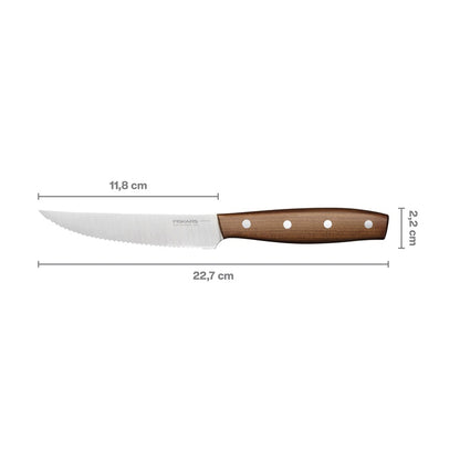 Peilis Fiskars, nerūdijantysis plienas/medis