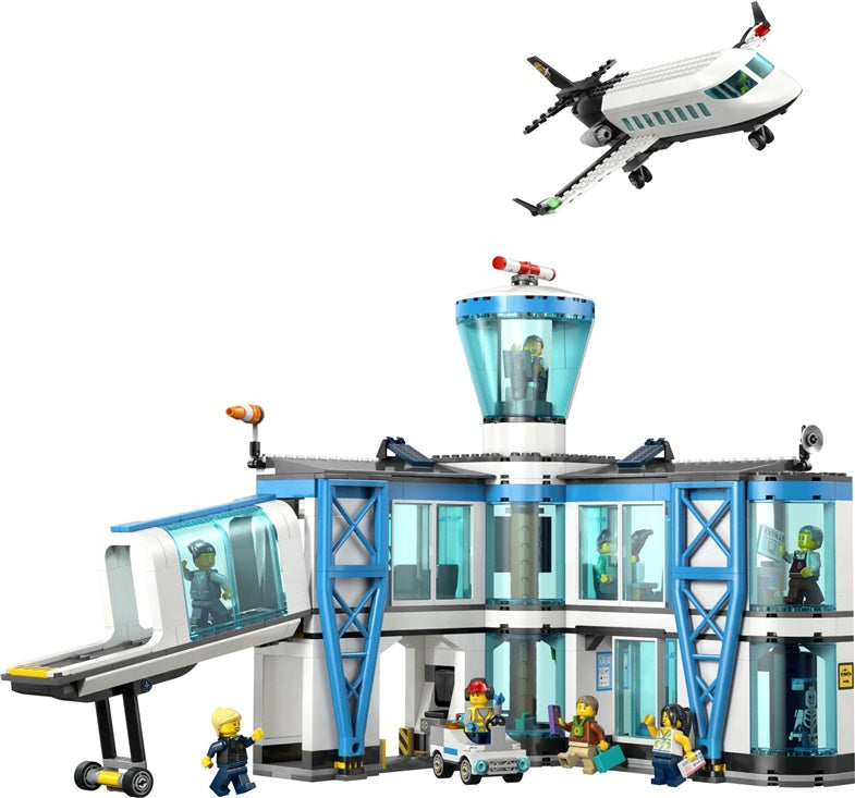Konstruktorius LEGO® City Oro uostas su lėktuvu 60502 887vnt