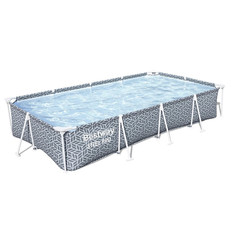 Basen stelażowy Bestway STEEL PRO 561FT, szary, 4000 l