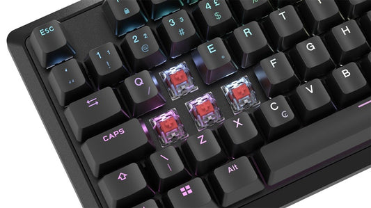 Klawiatura Corsair K70 CORE Red Switch Angielska (US), czarna