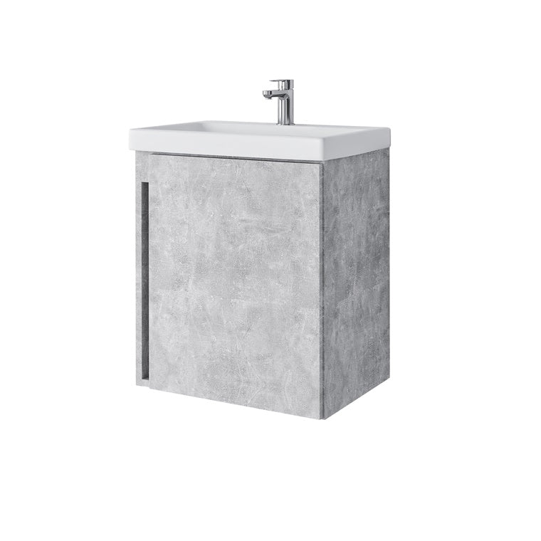 SZAFKA WISZĄCA Z UMYW WTU-50BT-PM CONCRETE