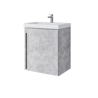 SZAFKA WISZĄCA Z UMYW WTU-50BT-PM CONCRETE