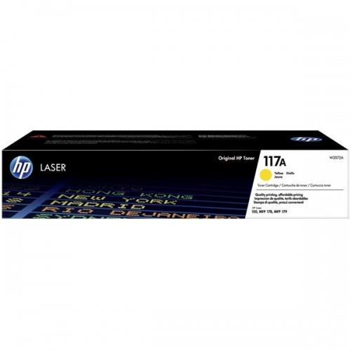 Tonerių kasetė HP Laser W2072A, geltona
