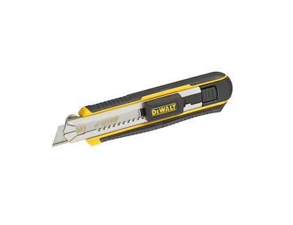 Laužomųjų ašmenų peilis DeWalt, DWHT0-10249, 18 mm
