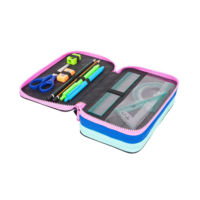 Penalas CoolPack, 20 cm x 13 cm, juoda/įvairių spalvų
