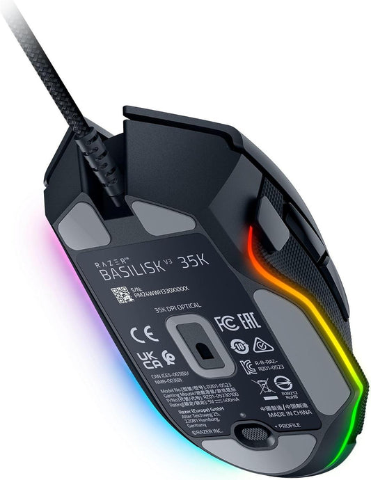 Žaidimų pelė Razer Razer Basilisk V3 35K, juoda