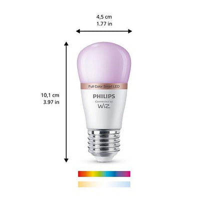 ŻARÓWKA LED WIFI P45 E27 4.9W 470LM RGBTW