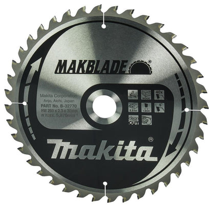 Tarcza tnąca Makita B-32770, 260 mm x 30 mm