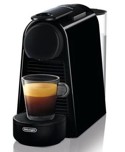 Kapsulinis kavos aparatas Nespresso Essenza Mini, juodas