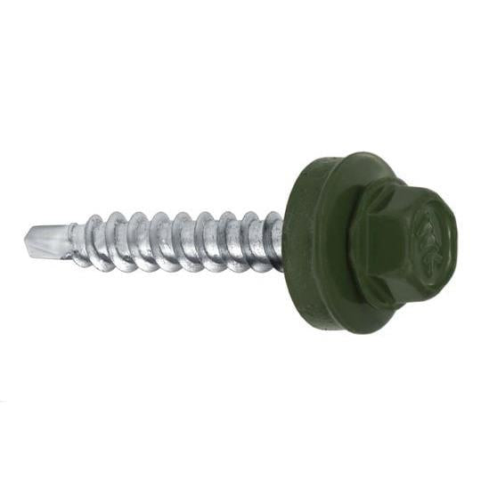 Wkręt samowiercący Wkret-Met WFD, RAL6020, 4.8 mm x 25 mm, 250 szt.