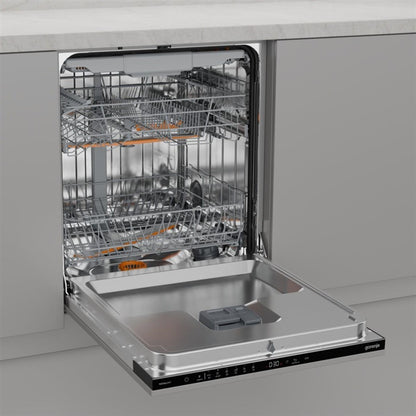 Įmontuojama indaplovė Gorenje GV643E61, balta