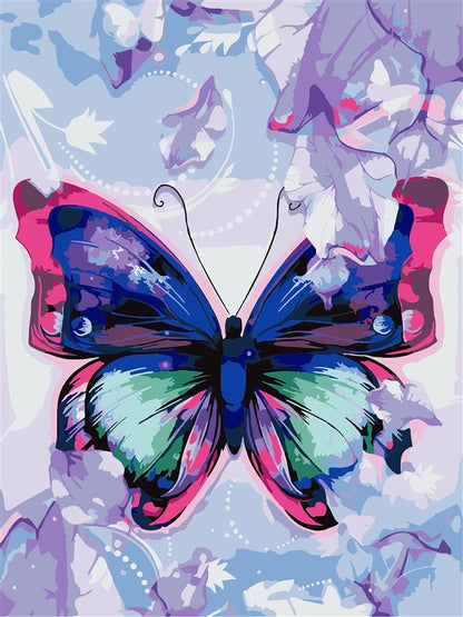 Malowanie po numerach Motyl 80909
